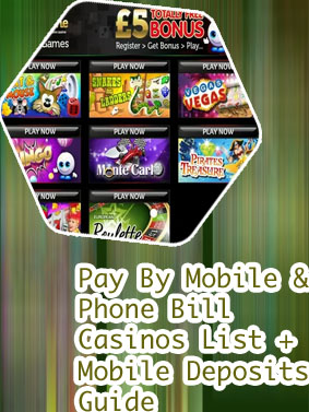 Casino top up by phone bill