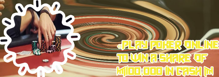Play poker for free and win real money